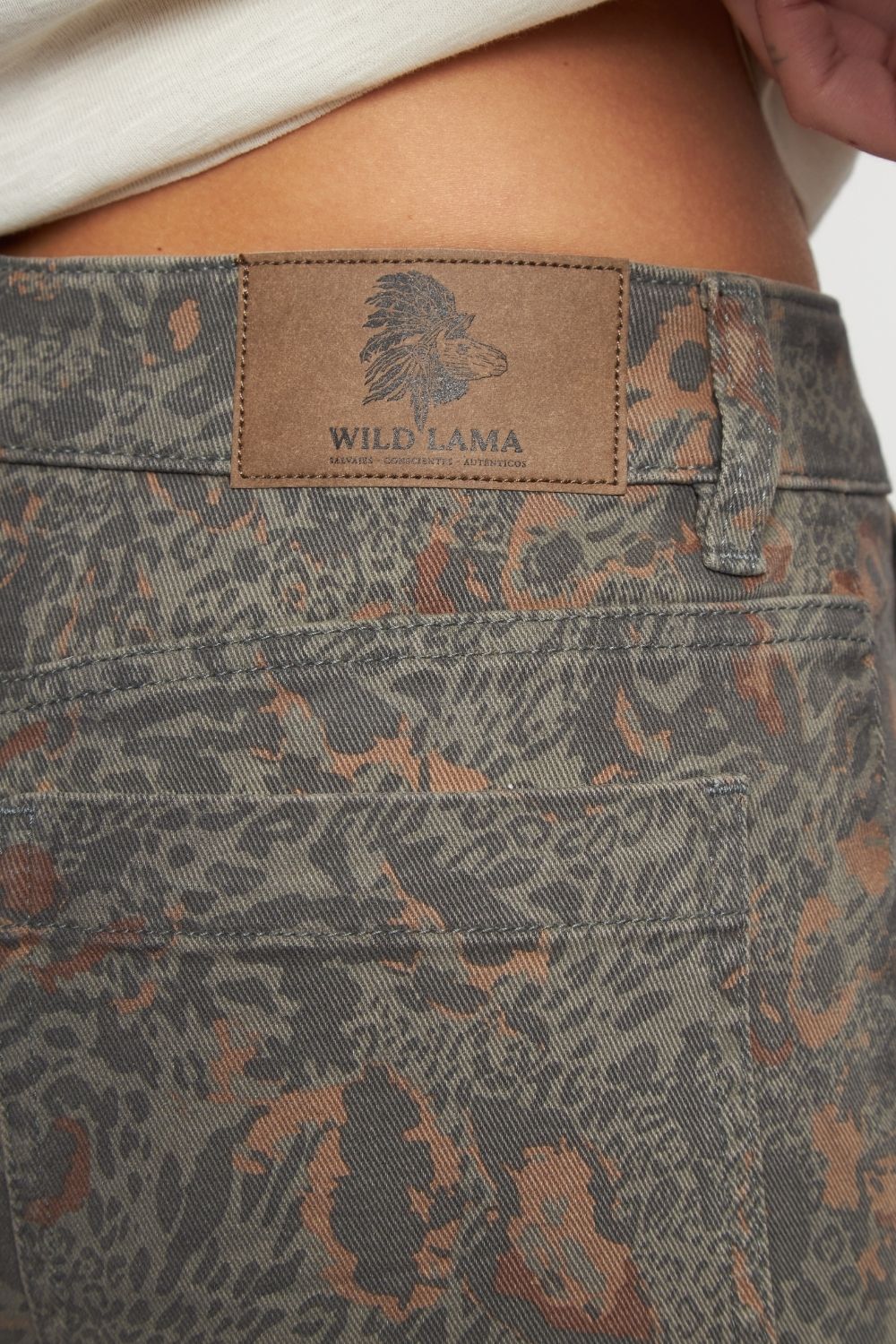 Pantalón Rone Orgánico Print Mujer