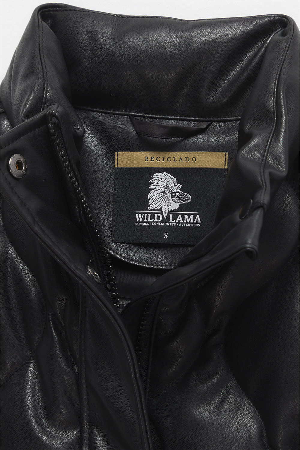 Parka Aines Reciclada Negra Mujer