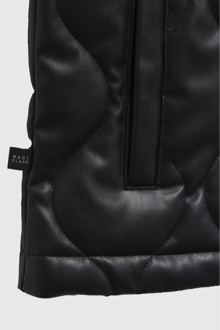 Parka Aines Reciclada Negra Mujer