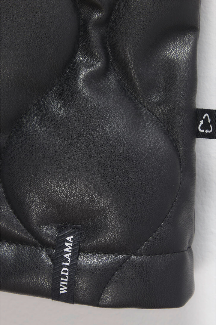 Parka Aines Reciclada Negra Mujer