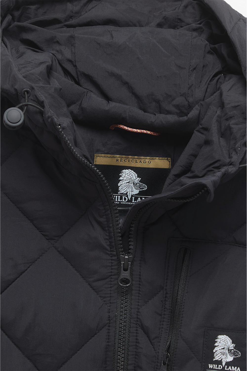 Parka PrimaLoft® Compactable Alira Reciclada Negra Mujer