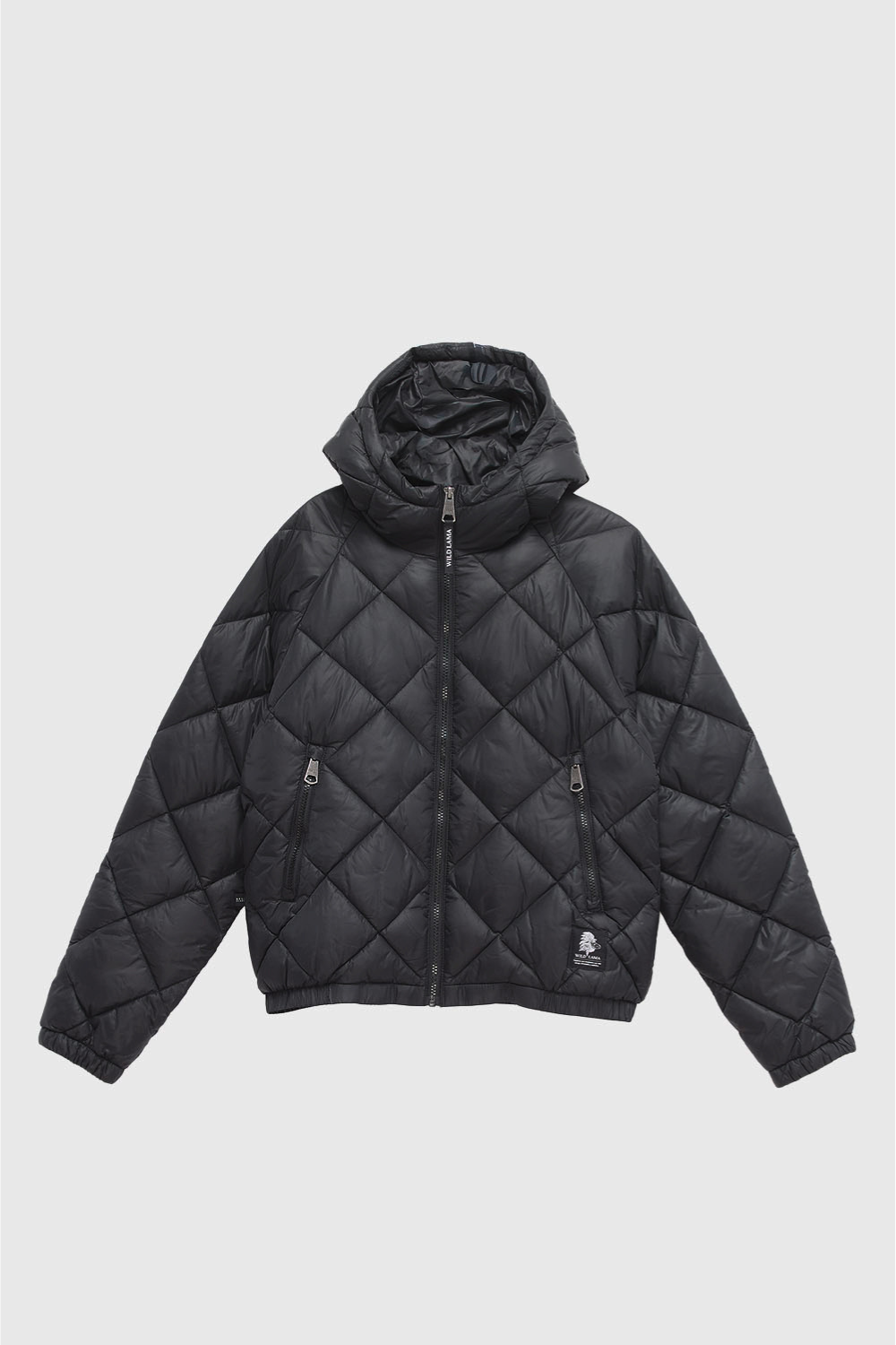 Parka Aure Reciclada Negra Mujer