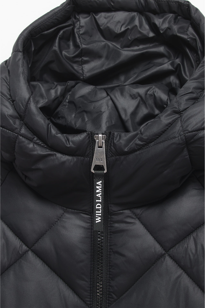 Parka Aure Reciclada Negra Mujer