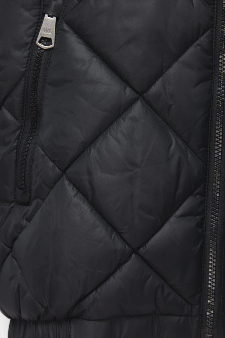 Parka Aure Reciclada Negra Mujer