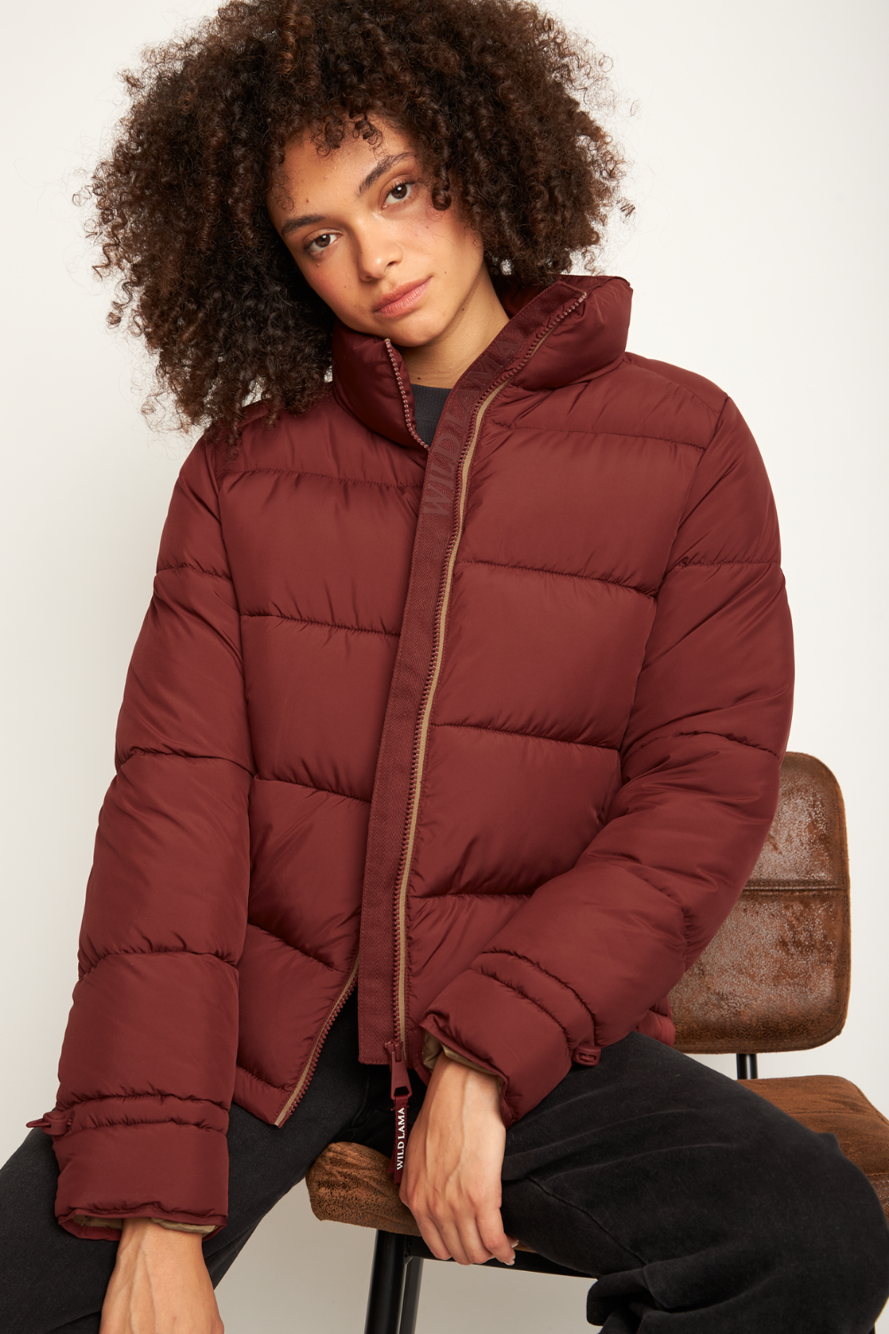 Parka Essential Reciclada Terracota Mujer