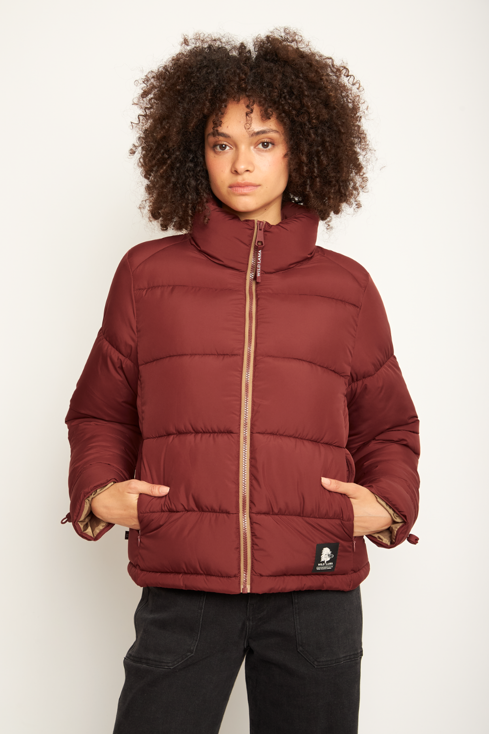 Parka Essential Reciclada Terracota Mujer