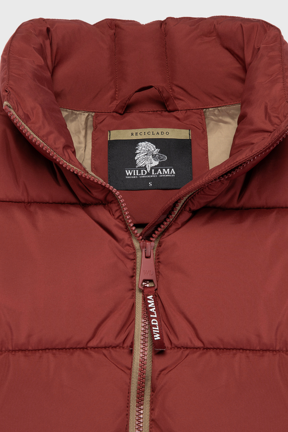 Parka Essential Reciclada Terracota Mujer