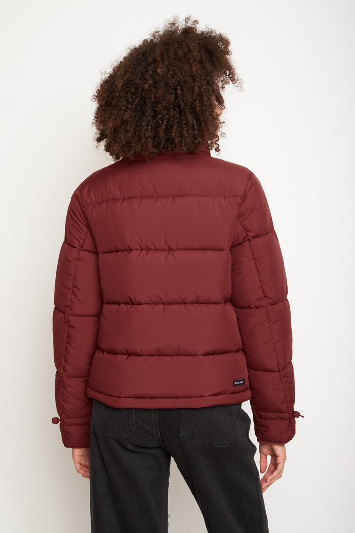 Parka Essential Reciclada Terracota Mujer