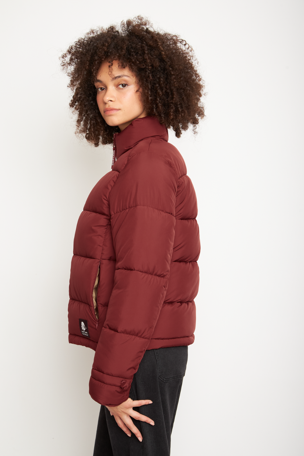 Parka Essential Reciclada Terracota Mujer