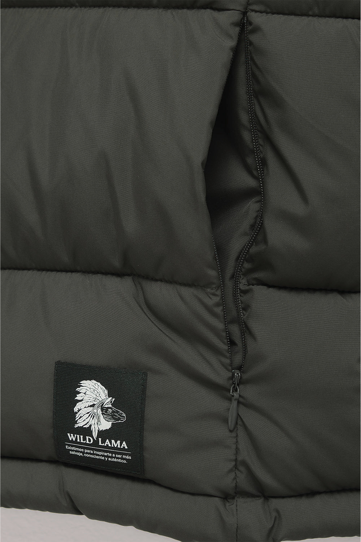 Parka Essential Reciclada Verde Mujer