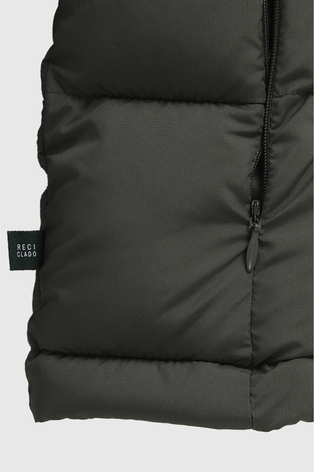 Parka Essential Reciclada Verde Mujer