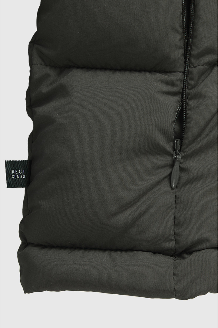 Parka Essential Reciclada Verde Mujer