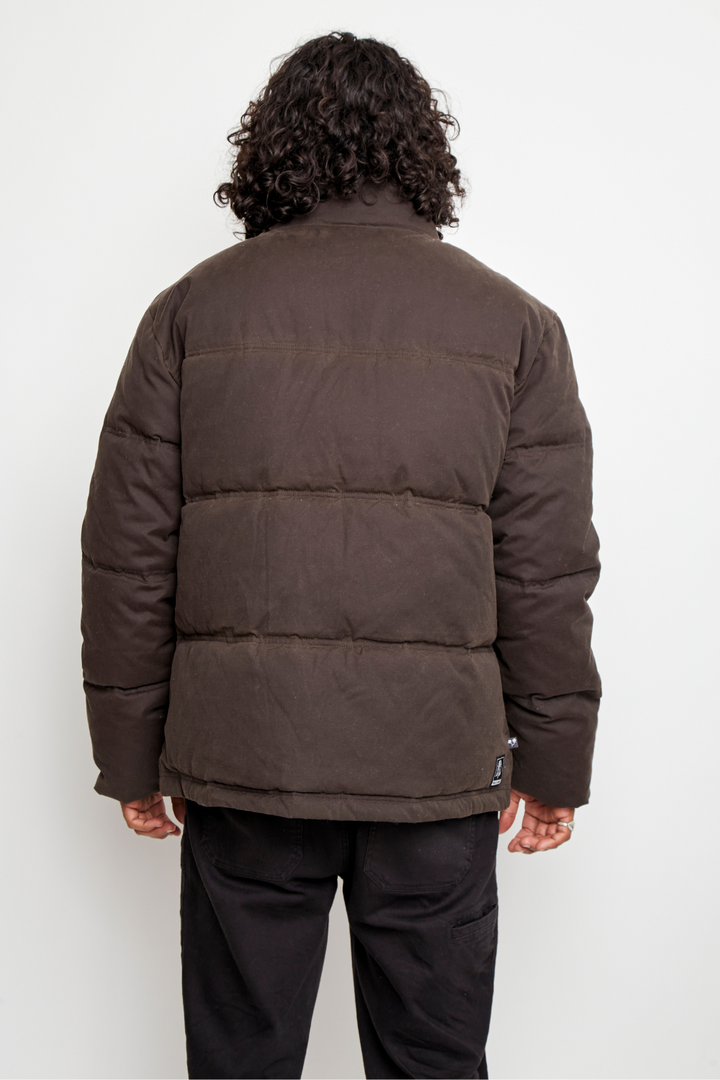 Parka Faro Wax Orgánica Verde Hombre