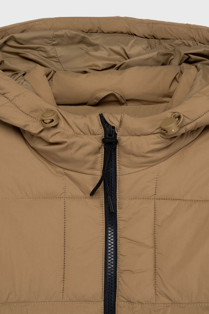 Parka PrimaLoft® Compactable Kun Reciclada Camel Hombre