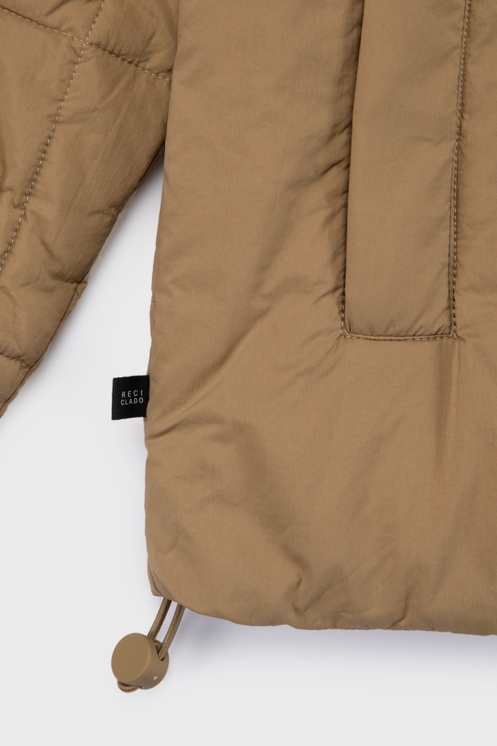 Parka PrimaLoft® Compactable Kun Reciclada Camel Hombre