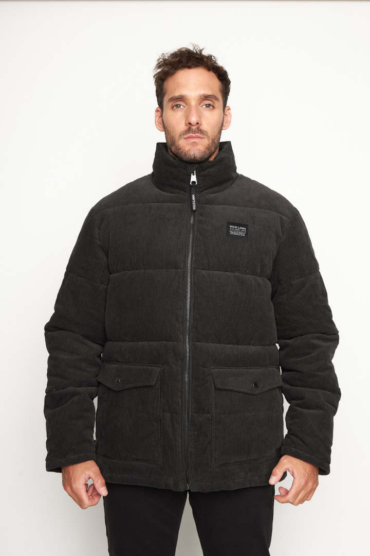 Parka Lauca Corduroy Orgánica Marengo Hombre