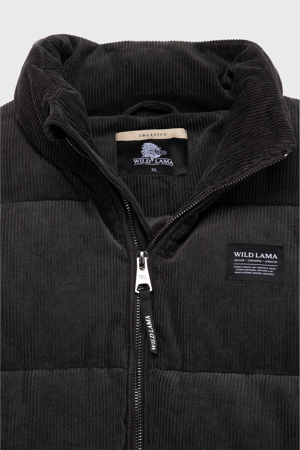 Parka Lauca Corduroy Orgánica Marengo Hombre