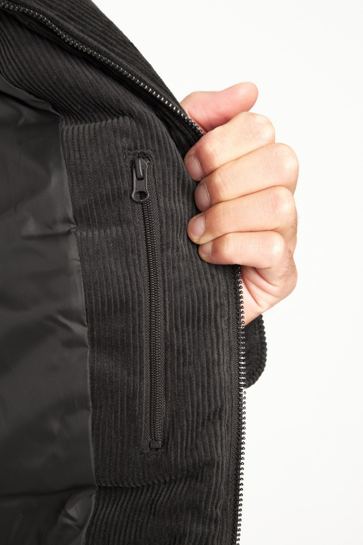 Parka Lauca Corduroy Orgánica Marengo Hombre