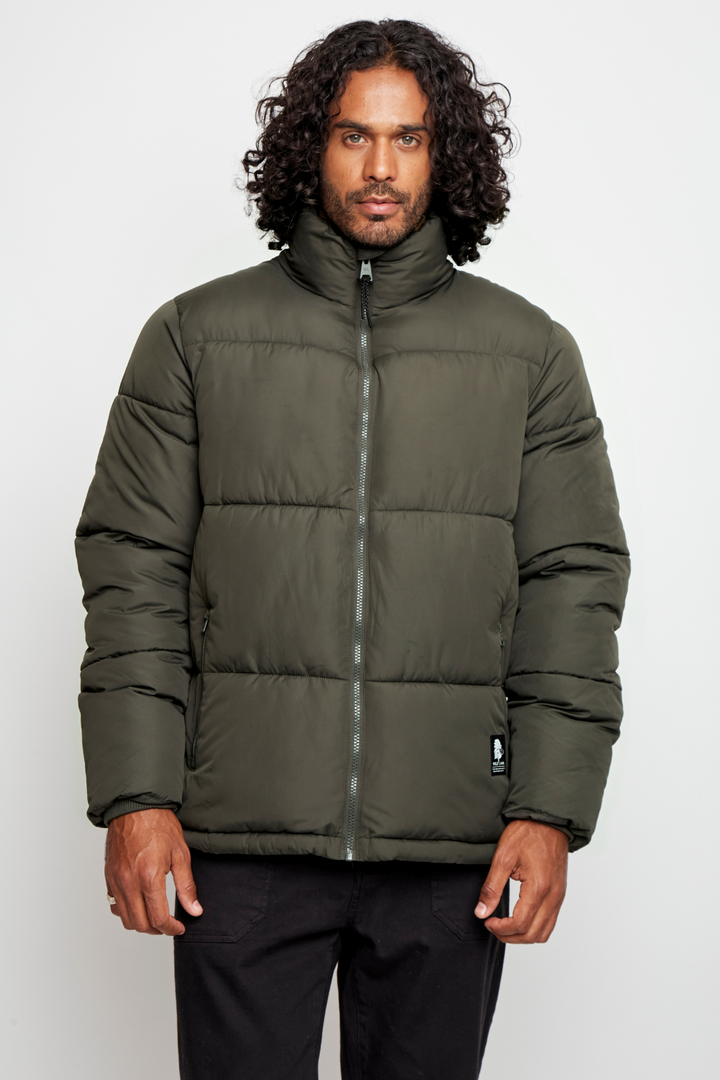 Parka Lauca Reciclada Verde Hombre