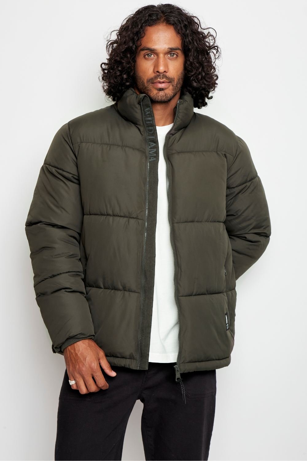 Parka Lauca Reciclada Verde Hombre