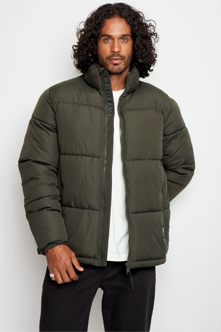 Parka Lauca Reciclada Verde Hombre