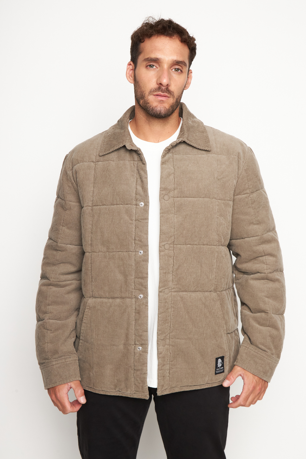 Parka Mone Orgánica Beige Hombre