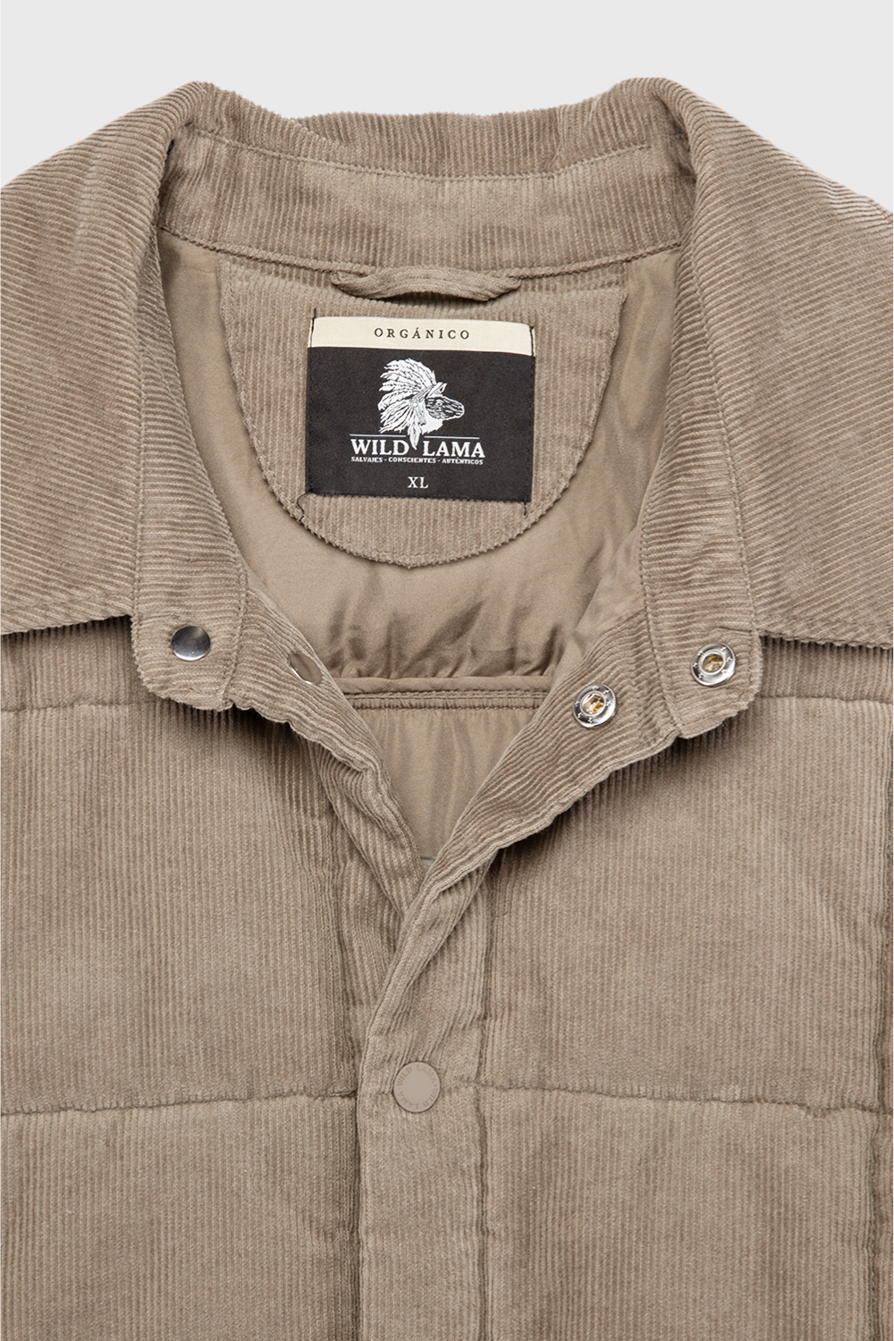 Parka Mone Orgánica Beige Hombre