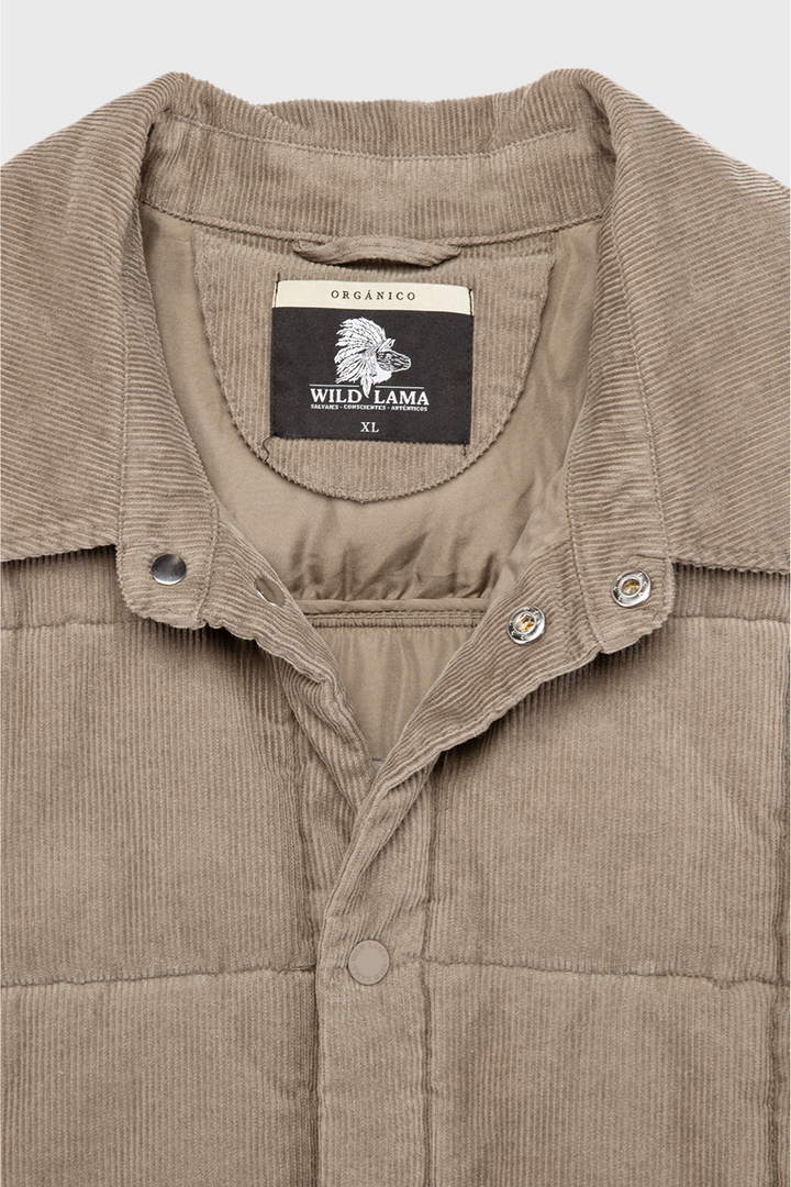 Parka Mone Orgánica Beige Hombre