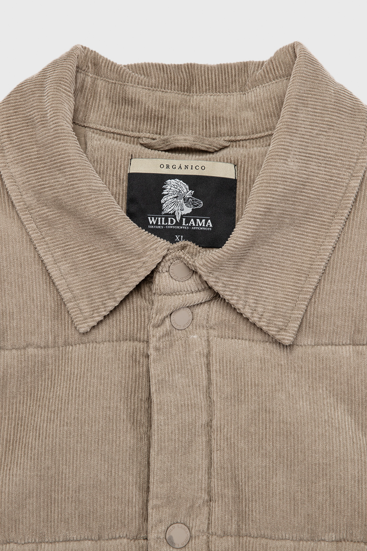 Parka Mone Orgánica Beige Hombre