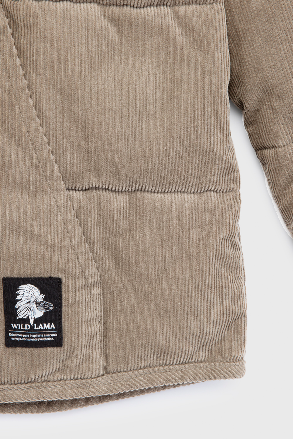 Parka Mone Orgánica Beige Hombre