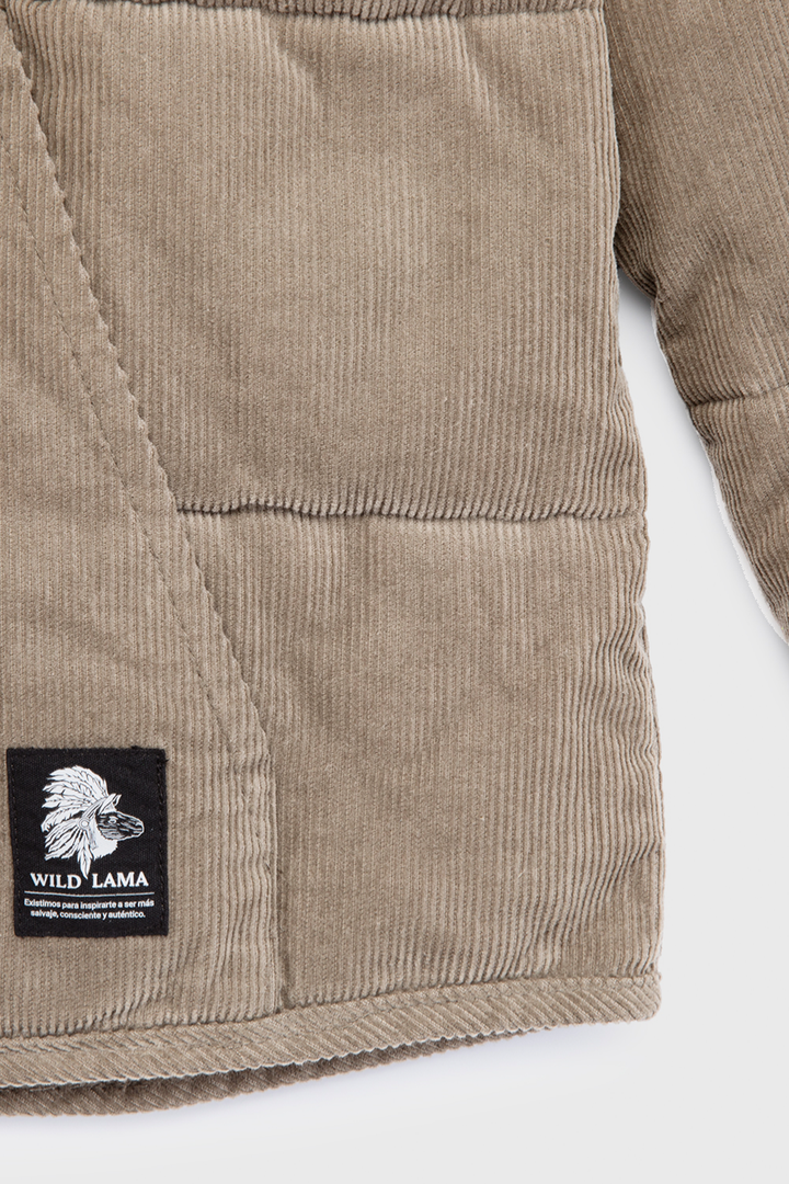 Parka Mone Orgánica Beige Hombre