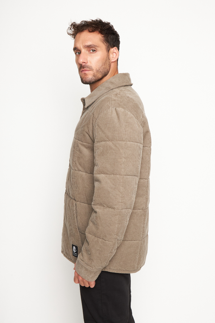 Parka Mone Orgánica Beige Hombre