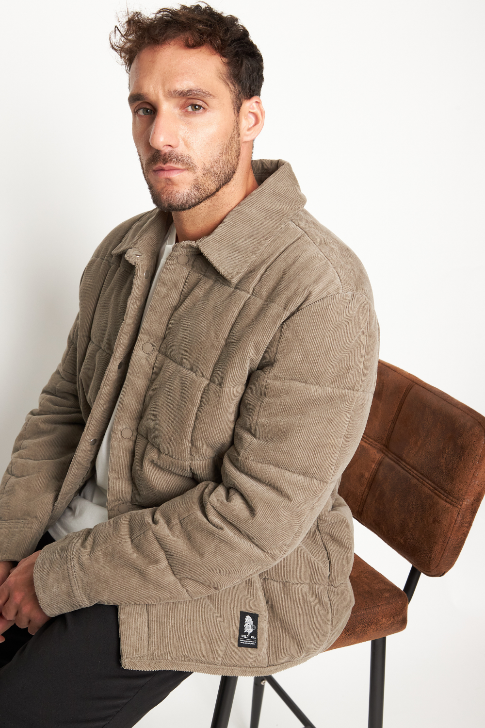 Parka Mone Orgánica Beige Hombre