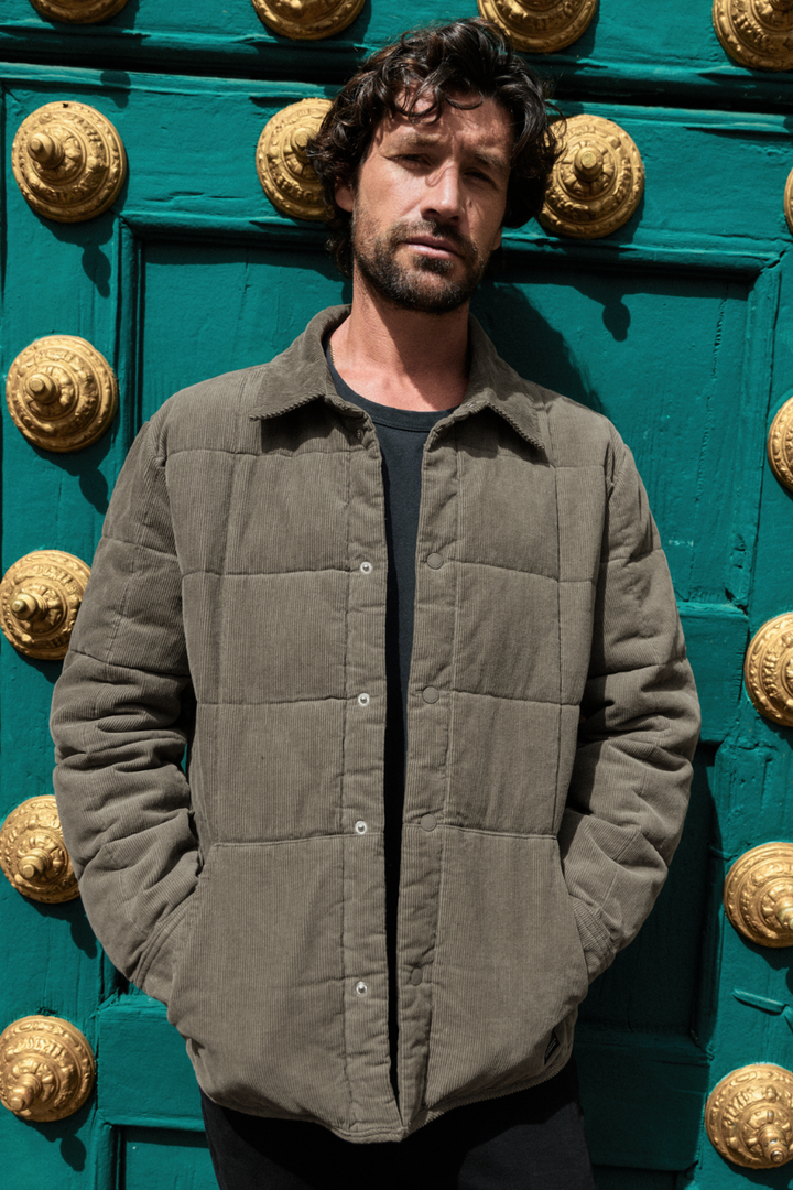 Parka Mone Orgánica Beige Hombre