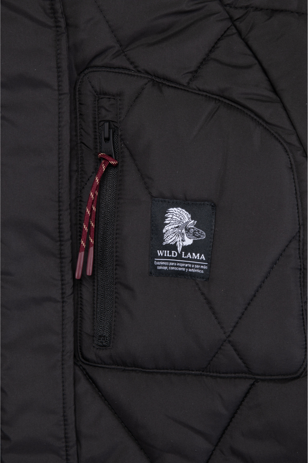 Parka Oni Reciclada Negra Mujer