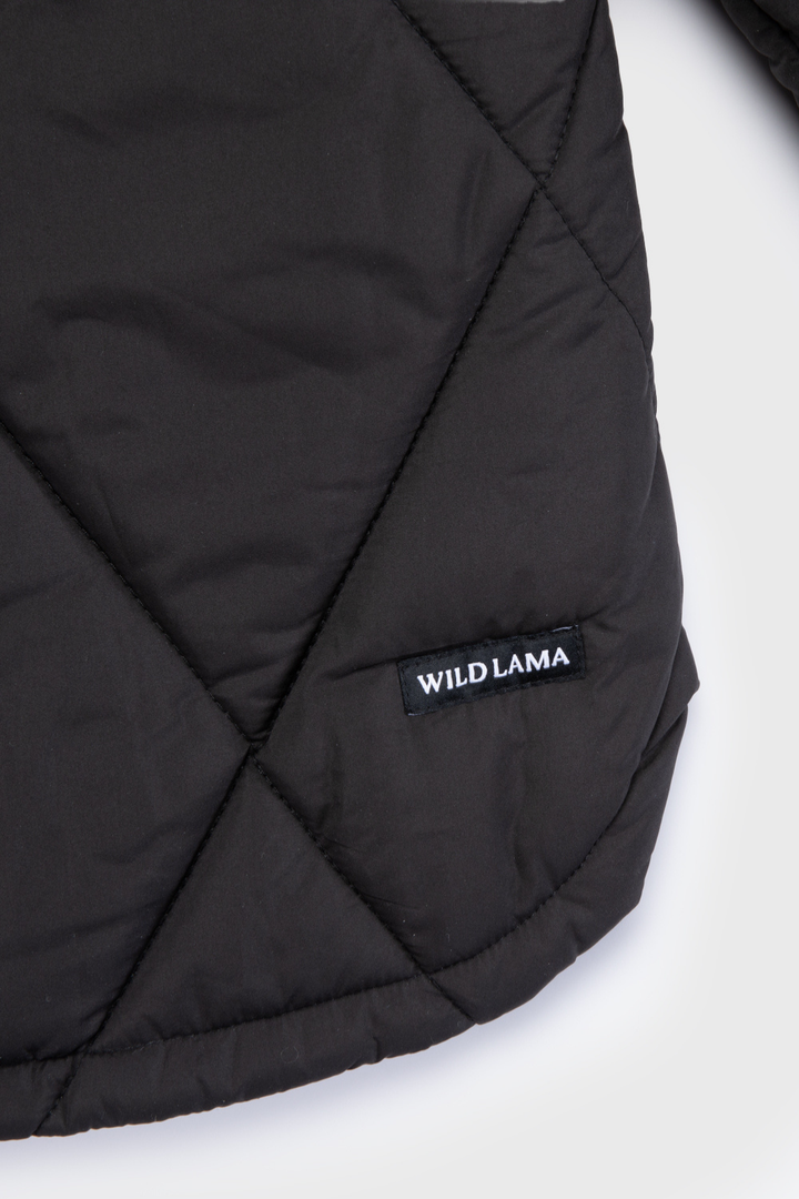 Parka Oni Reciclada Negra Mujer