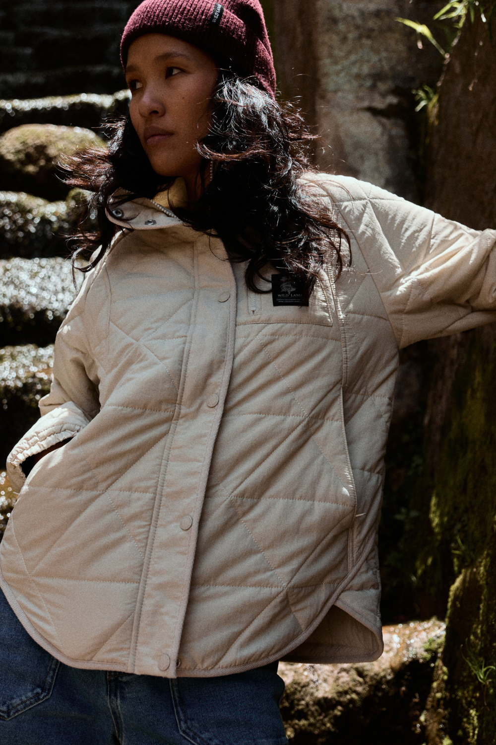 Parka Rena Reciclada Beige Mujer