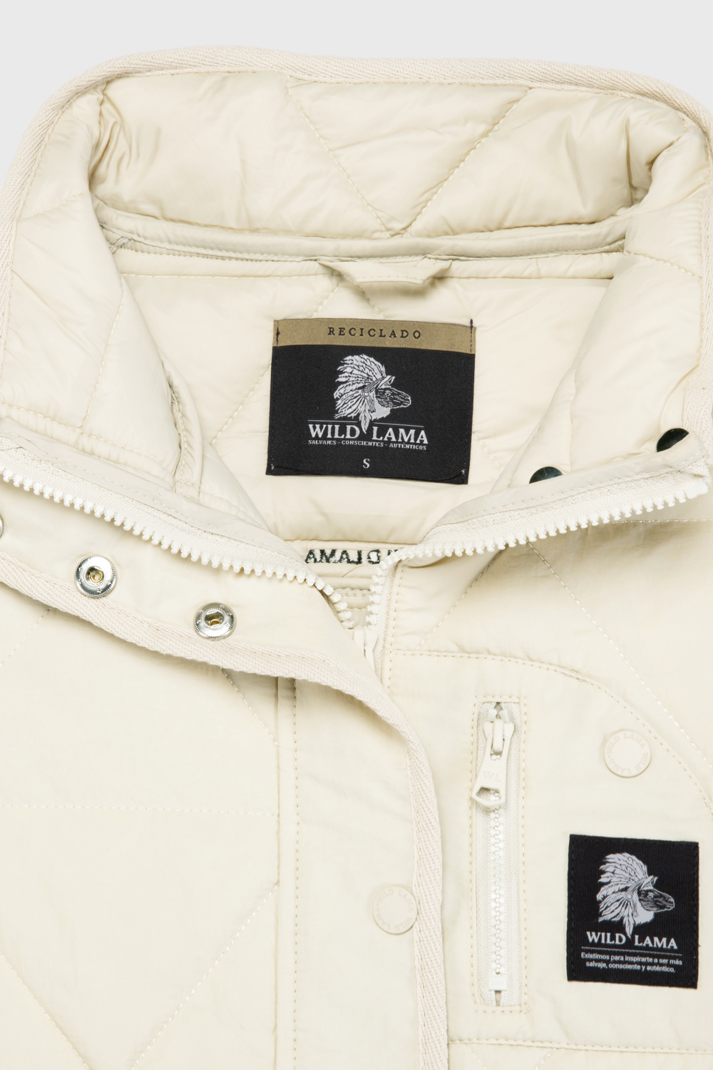 Parka Rena Reciclada Beige Mujer