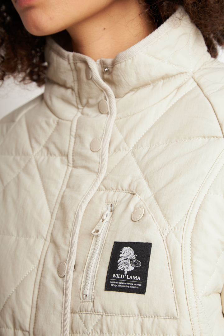 Parka Rena Reciclada Beige Mujer