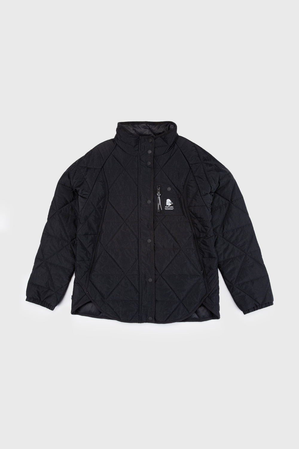 Parka Rena Reciclada Negro Mujer