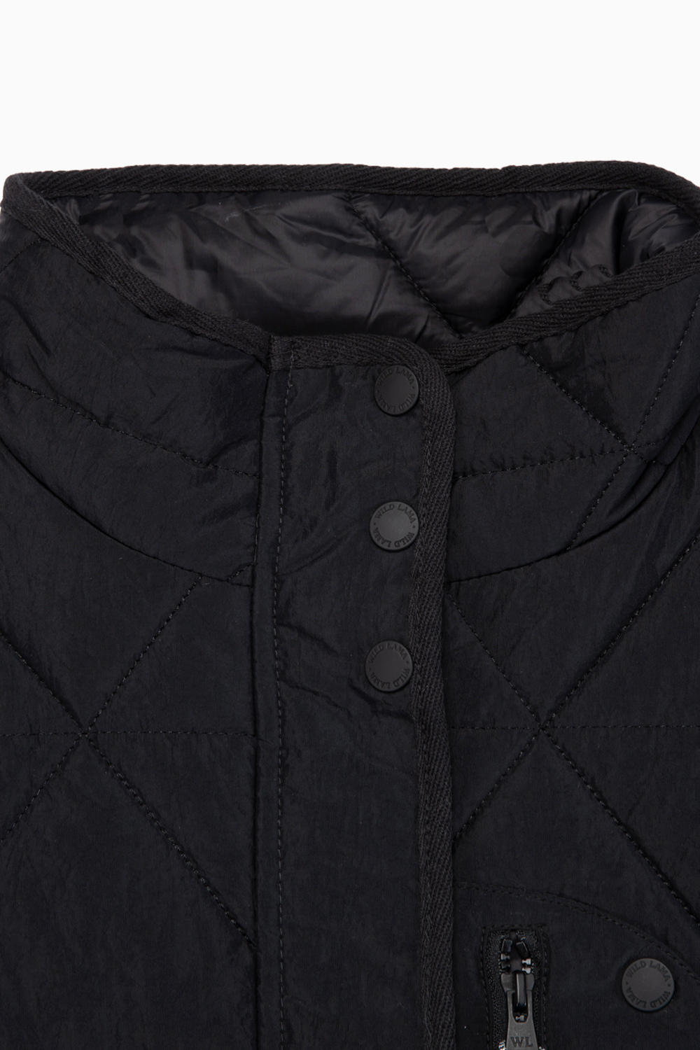 Parka Rena Reciclada Negro Mujer