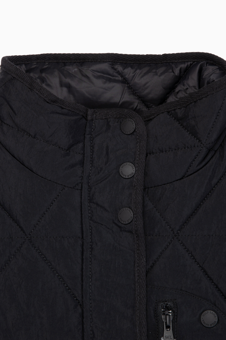 Parka Rena Reciclada Negro Mujer