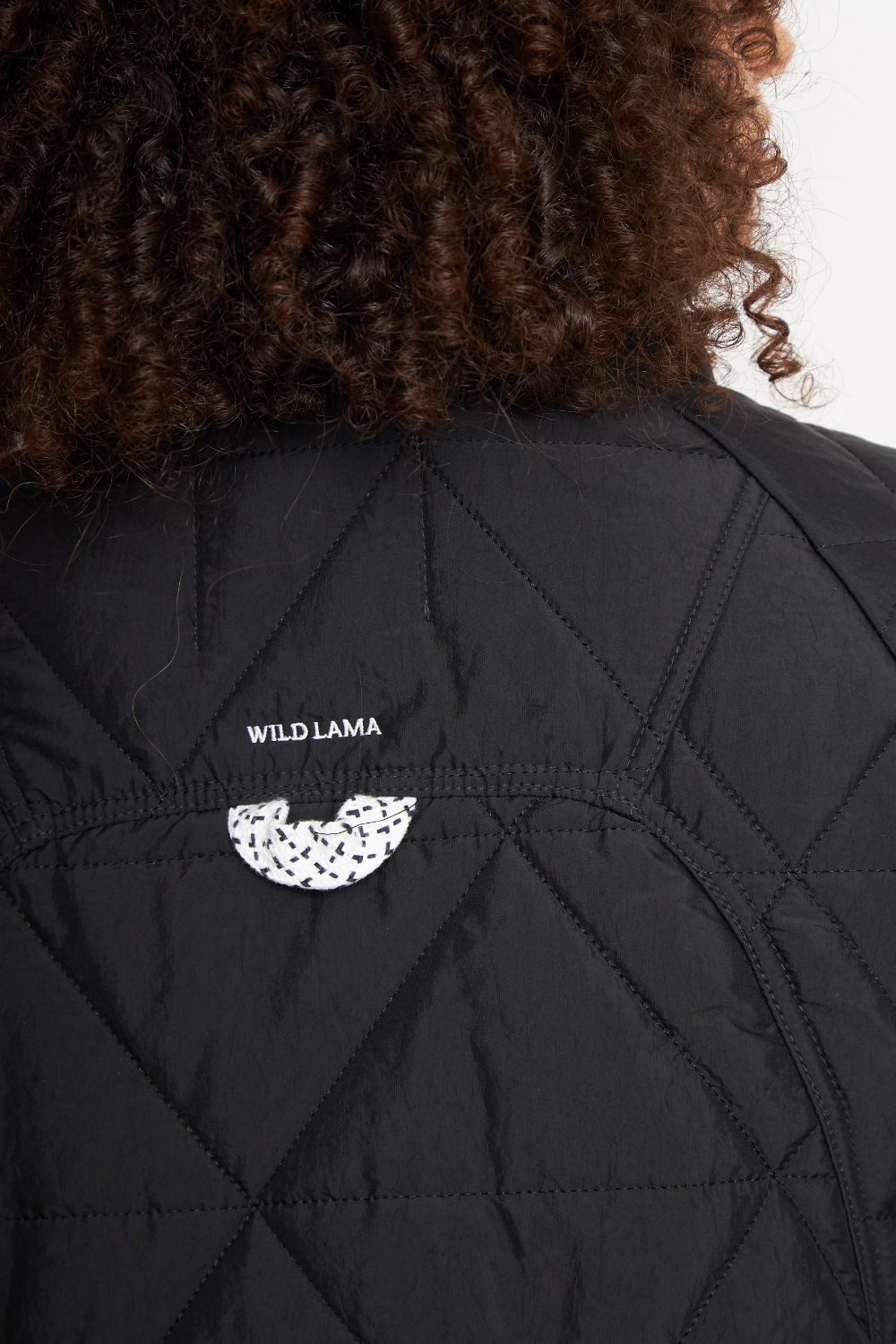 Parka Rena Reciclada Negro Mujer