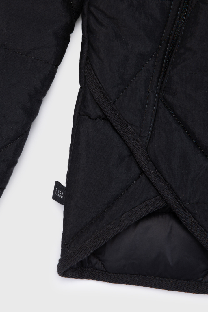 Parka Rena Reciclada Negro Mujer