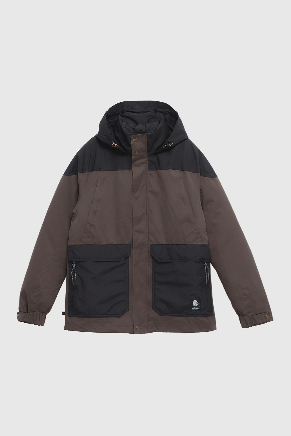 Parka Ruga 3 en 1 Reciclada Café Hombre