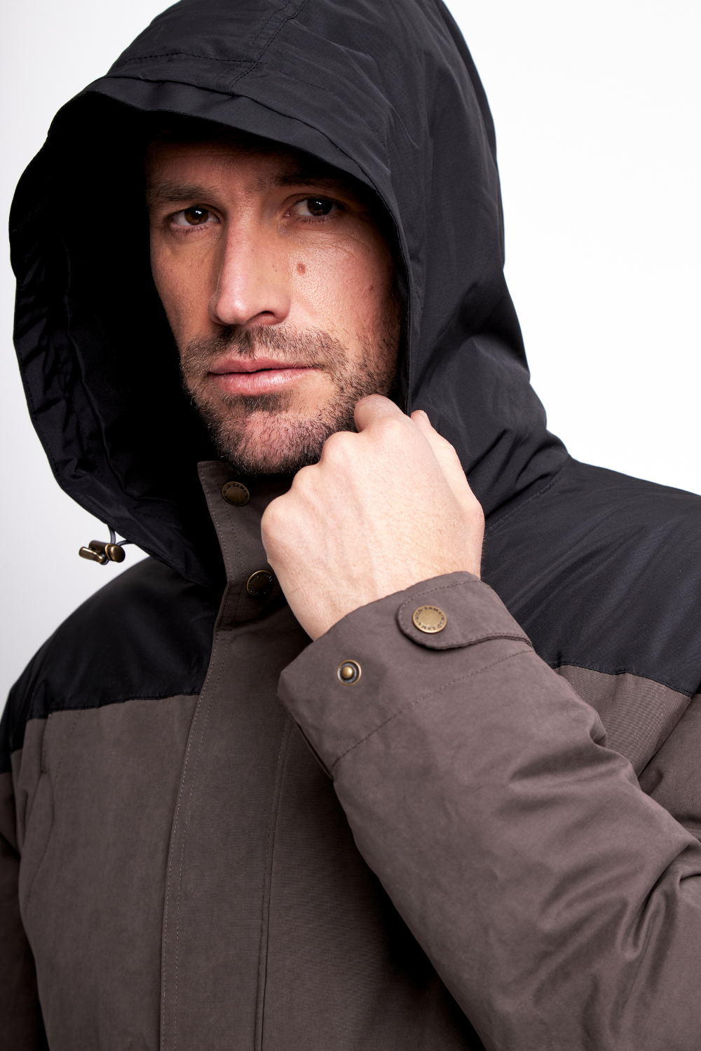 Parka Ruga 3 en 1 Reciclada Café Hombre