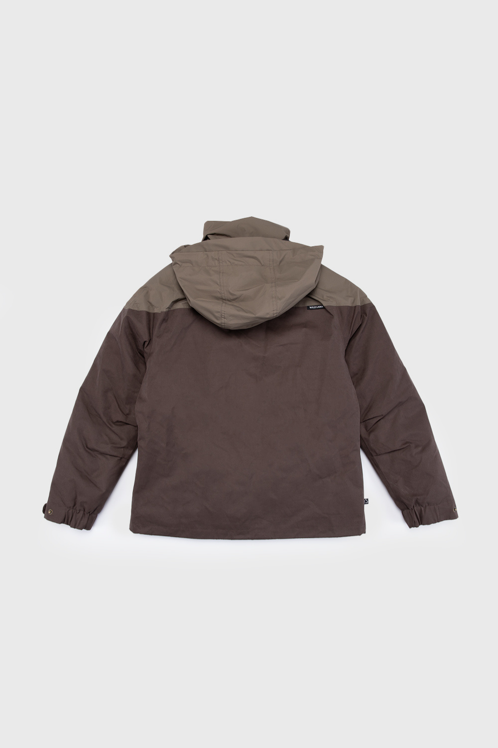 Parka Ruga Reciclada Café Mujer