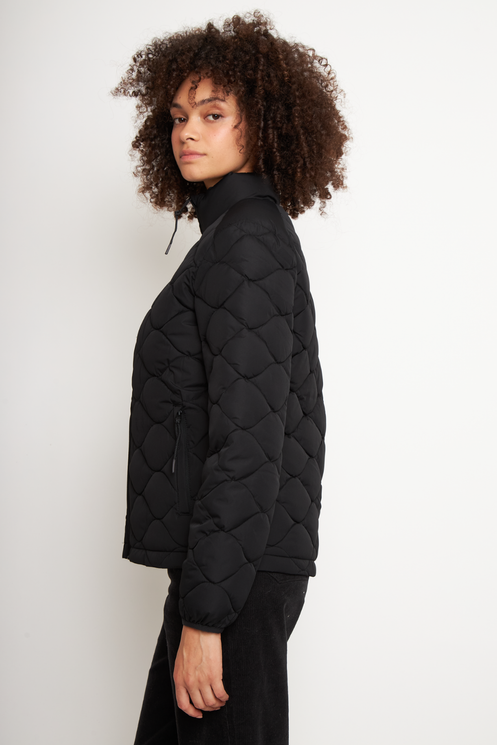 Parka Ruga Reciclada Café Mujer