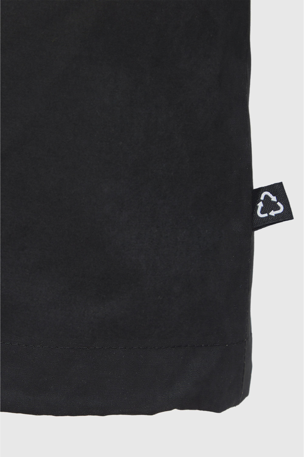 Parka Ruga 3 en 1 Reciclada Negra Mujer