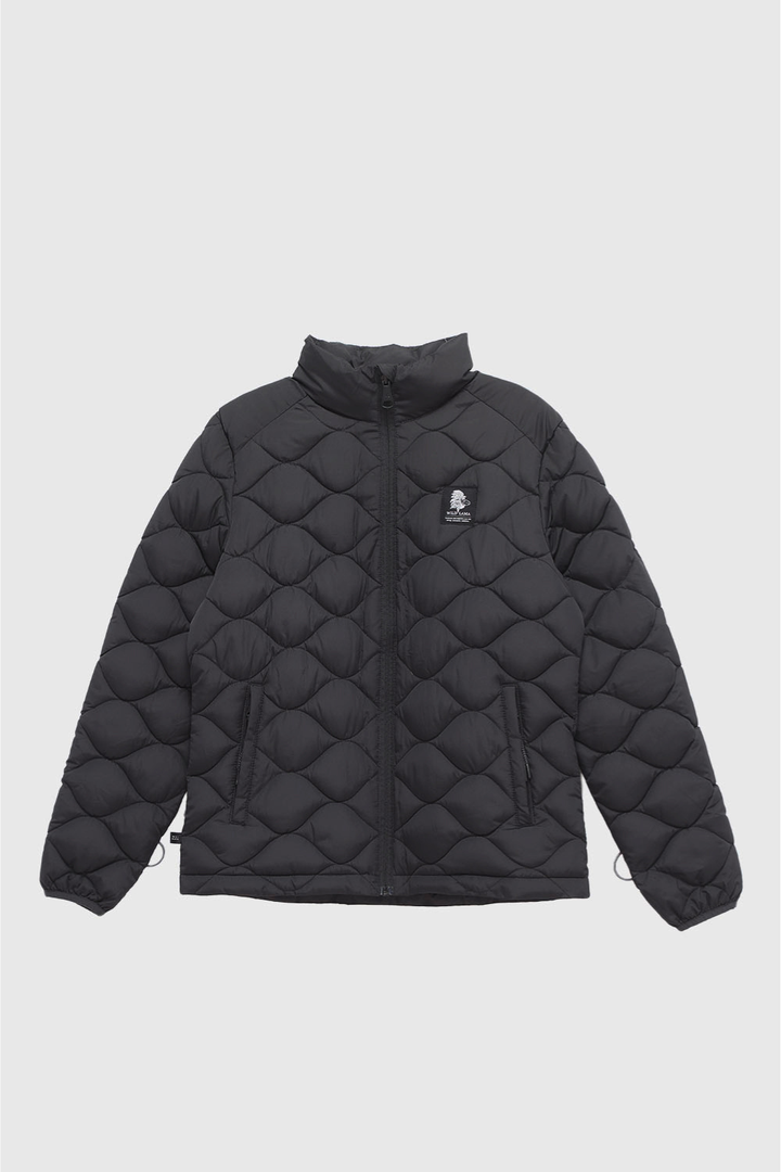 Parka Ruga 3 en 1 Reciclada Negra Mujer